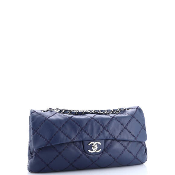 Chanel Large Ultimate Stitch Flap Bag Quilted Lambskin - Picture 2 of 7